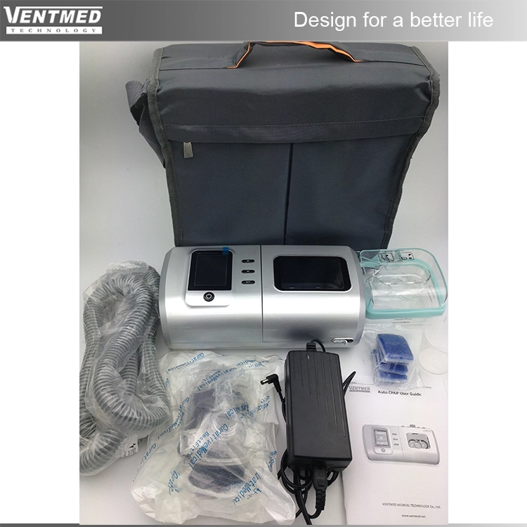 Ventilator Travel CPAP Medical Machine with Nasal Mask Home Care Oxygen Breath Machine CPAP Manufacturer Polysomnography Apnea