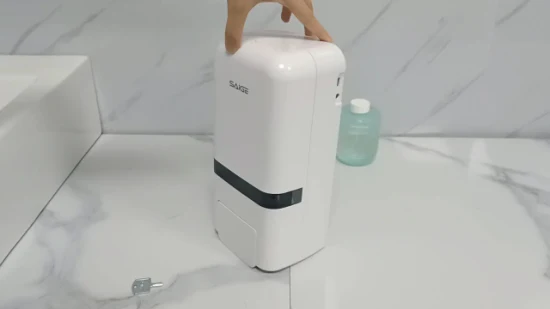 Dispensador de sabonete líquido manual de plástico ABS de alta qualidade Saige 1600ml