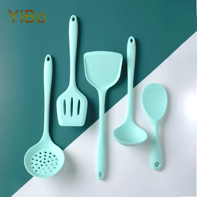 OEM FDA Standard BPA Free Factory Wholesale High Quality Food Grade Non-Stick Spatula Cooking Gadget Tool Cookies Utensílio de cozinha Silicone Utensílios de cozinha